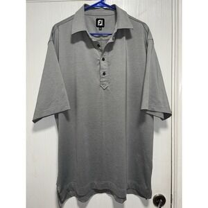 FootJoy FJ Polo Men's XL Gray Short Sleeve Golf Polo‎